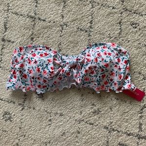 Bandeau bikini top